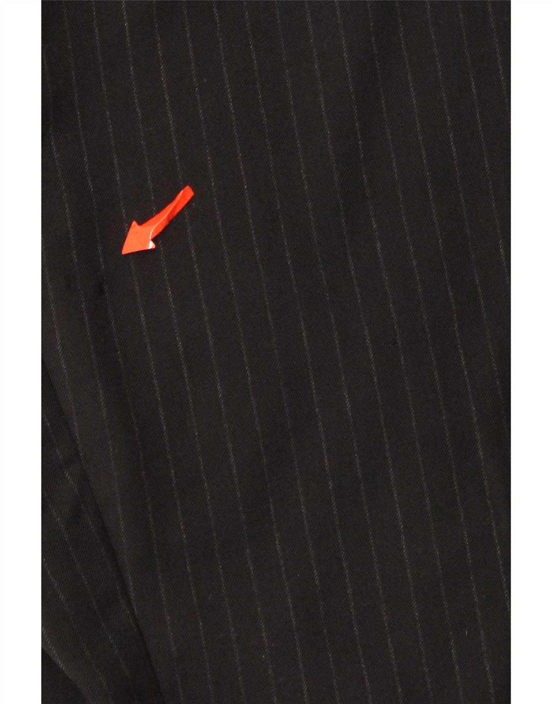 Мужской пиджак на 3 пуговицах Gianfranco Ferre IT 48, средний черный в тонкую полоску