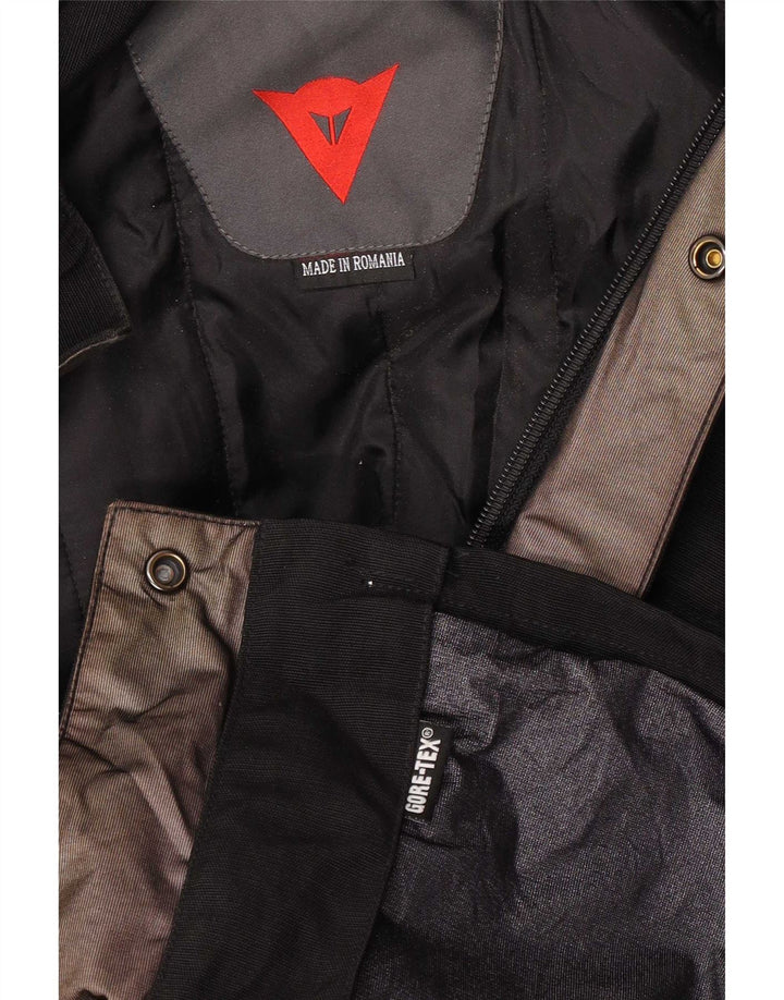 Мужская гоночная куртка Dainese Gore-Tex UK 36, маленькая, черная