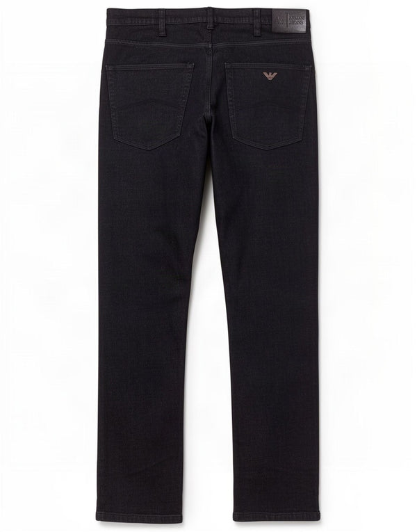 Мужские повседневные брюки Armani Regular W33 L27, черные, хлопковые