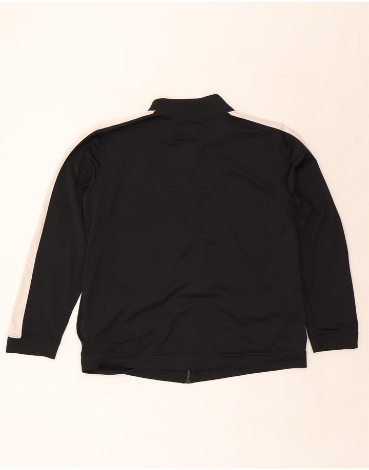 Мужской спортивный костюм Under Armour, верхняя куртка 2XL, черный полиэстер с цветными блоками