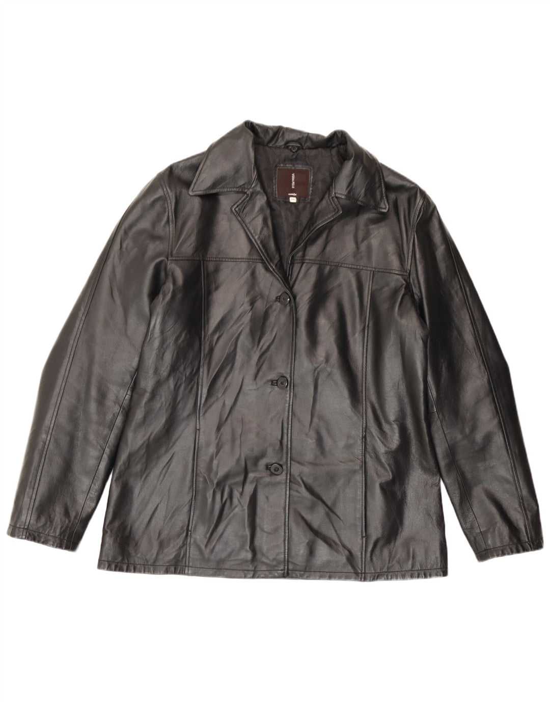 Женская кожаная куртка Conbipel IT 48 XL Черная кожа