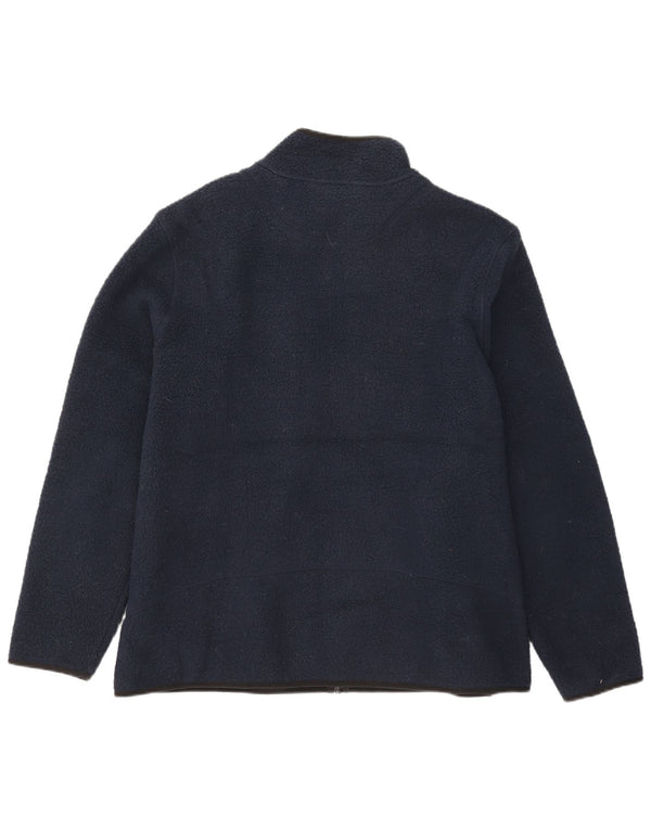 Мужская флисовая куртка Marks & Spencer UK 46 3XL Темно-синий полиэстер