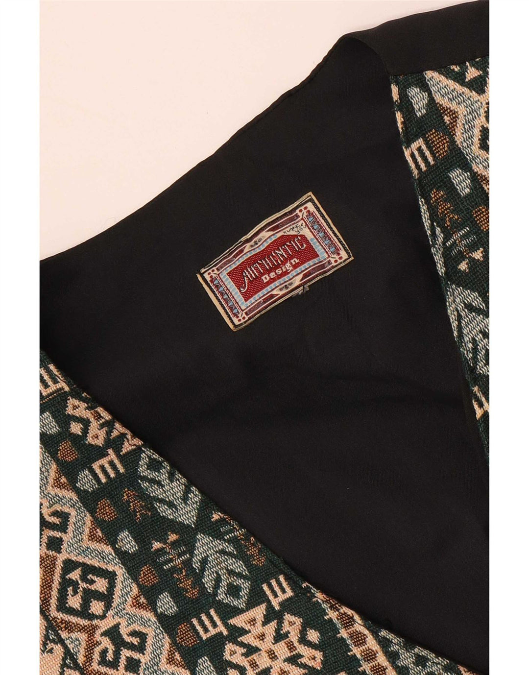 Аутентичный мужской жилет маленького размера разноцветный Fair Isle