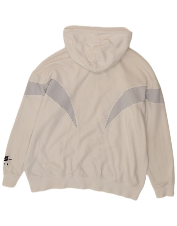 Женский джемпер с капюшоном NIKE Air Oversized UK 14, средний цвет с белыми цветными блоками