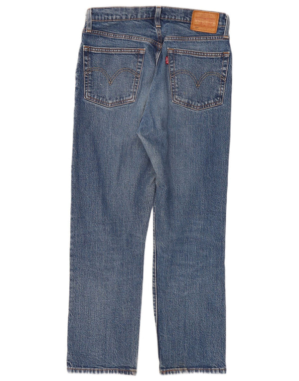 Женские прямые джинсы Levi's W27 L26, синие, хлопок