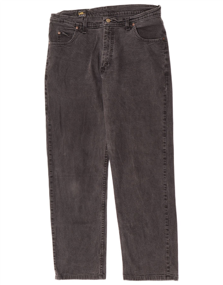 Мужские прямые джинсы Lee Brooklyn W36 L30, серый хлопок
