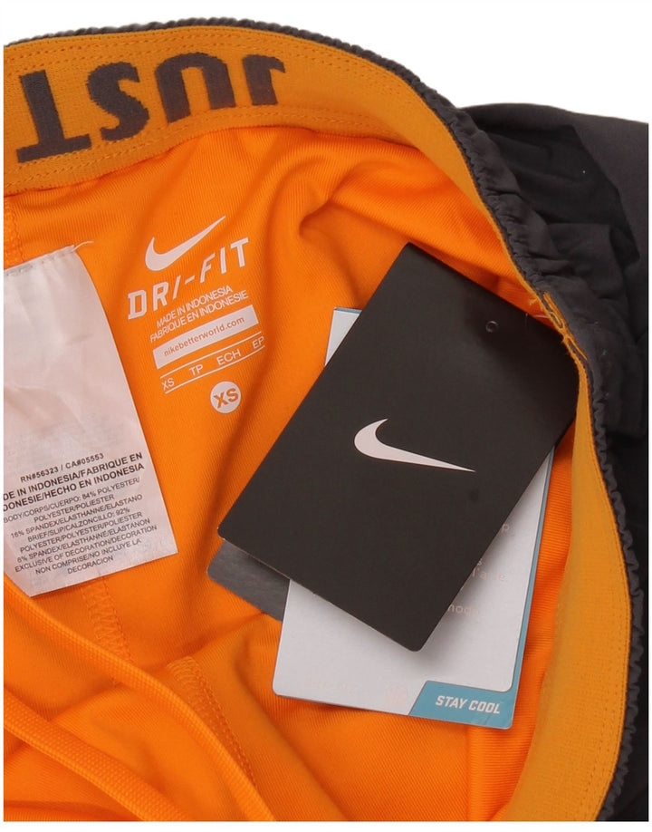Женские спортивные шорты NIKE Dri Fit UK 6 XS, серый полиэстер