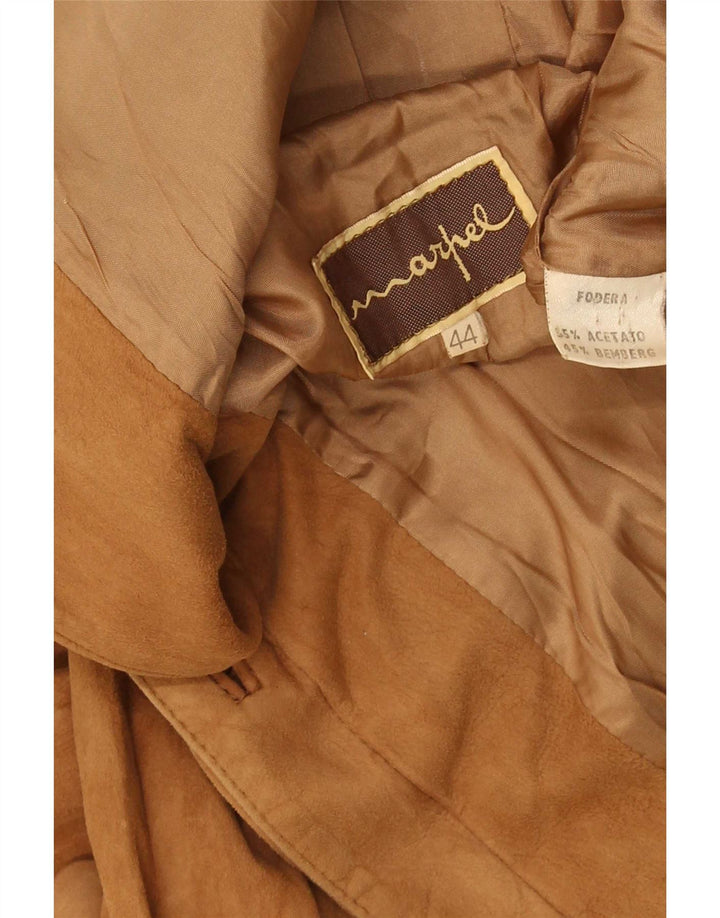 Женская замшевая куртка Marpel IT 44 Medium Beige Leather
