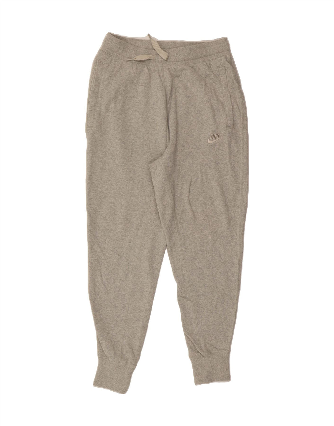 NIKE Mens Tracksuit Trousers Joggers Small Grey Cotton Vintage Nike and Second-Hand Nike from Messina Hembry 