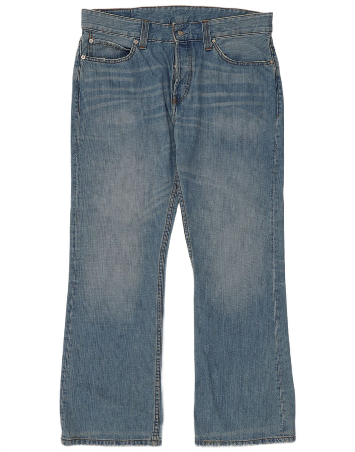 Мужские зауженные зауженные джинсы Levi's 512 W38 L32 синие, хлопок