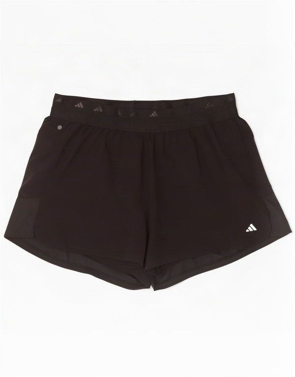 Мужские спортивные шорты Adidas Aeroready с рисунком 2XL, черный полиэстер