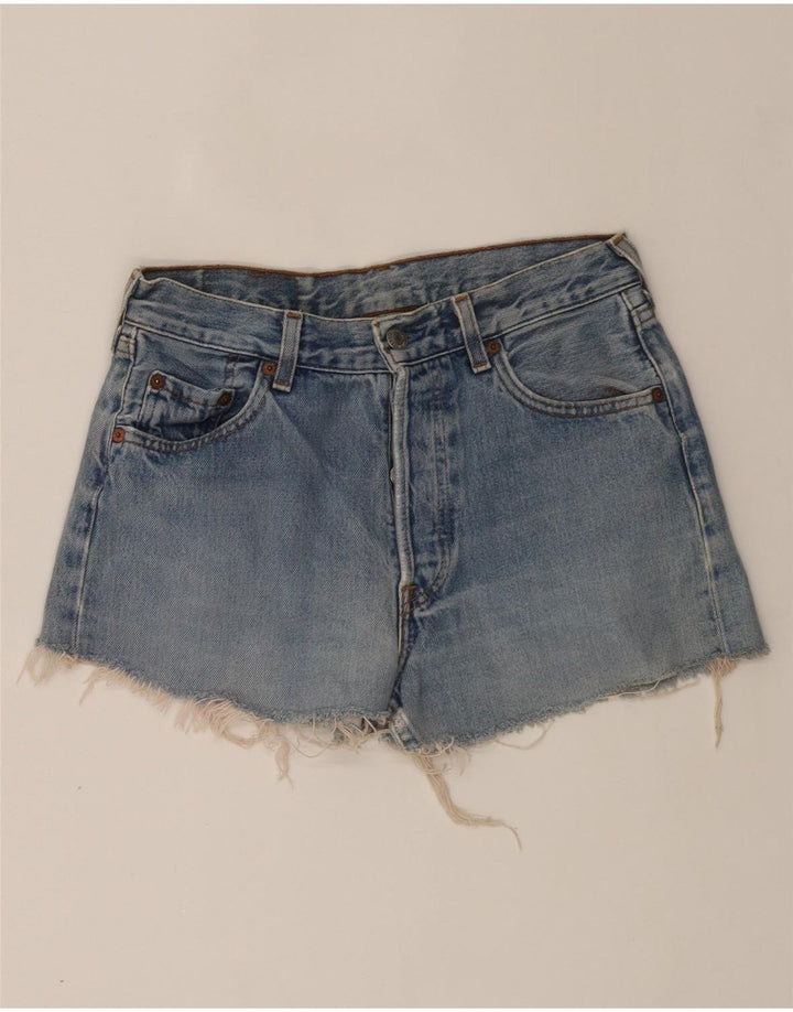 LEVI'S Womens Denim Shorts W28 Medium Blue Vintage Levi's and Second-Hand Levi's from Messina Hembry 