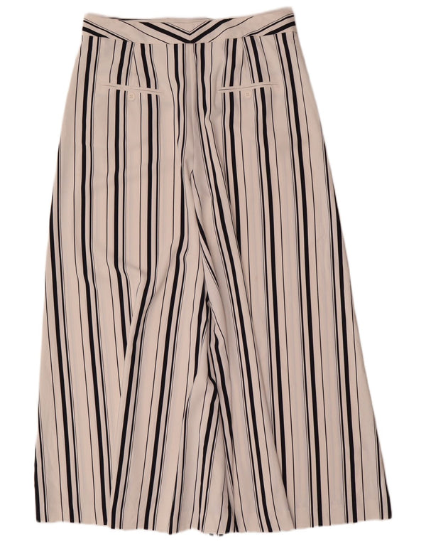 Женские укороченные брюки с высокой талией Marks & Spencer UK 12 Medium W30 L24 Whi