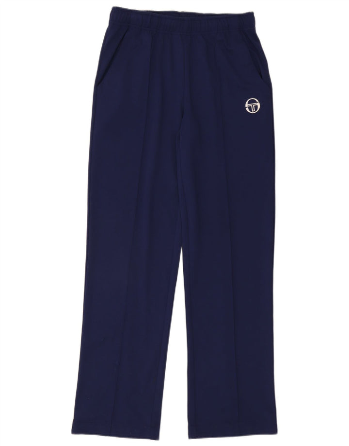 Женские спортивные брюки Sergio Tacchini UK 8, маленькие, темно-синие, полиэстер