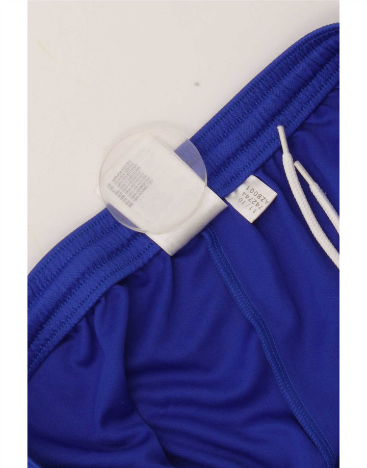 Мужские спортивные шорты Adidas Climalite, большие синие, полиэстер