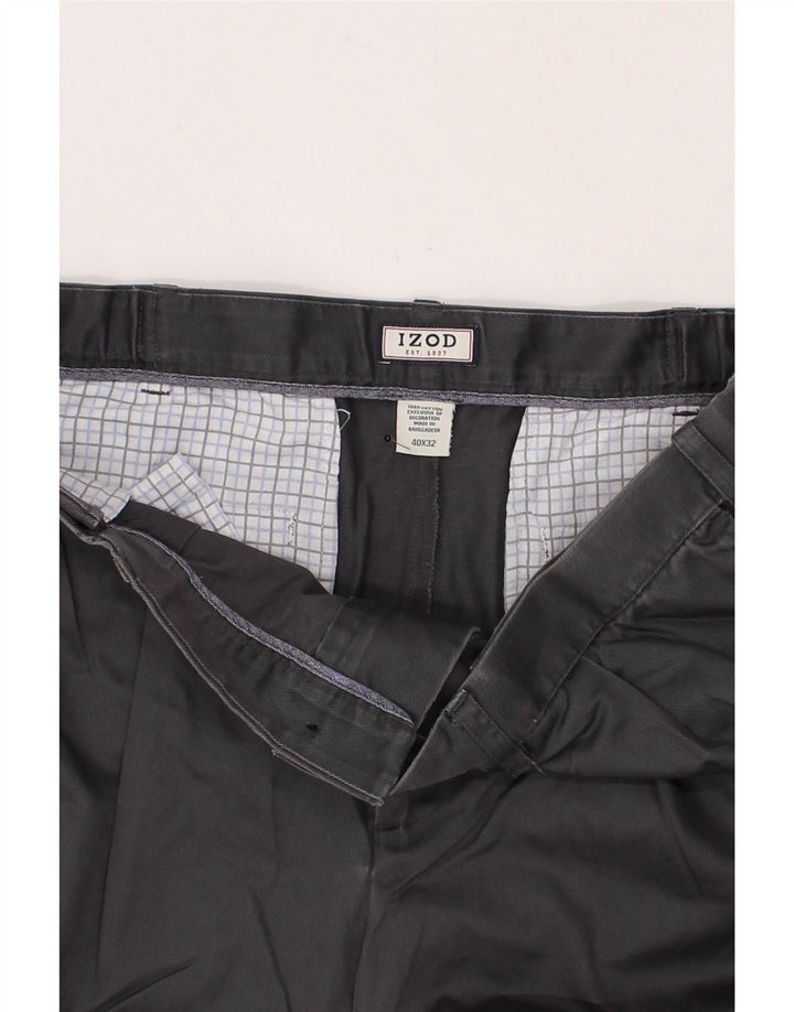 IZOD Mens Pegged Chino Trousers W40 L32 Grey Cotton Vintage Izod and Second-Hand Izod from Messina Hembry 