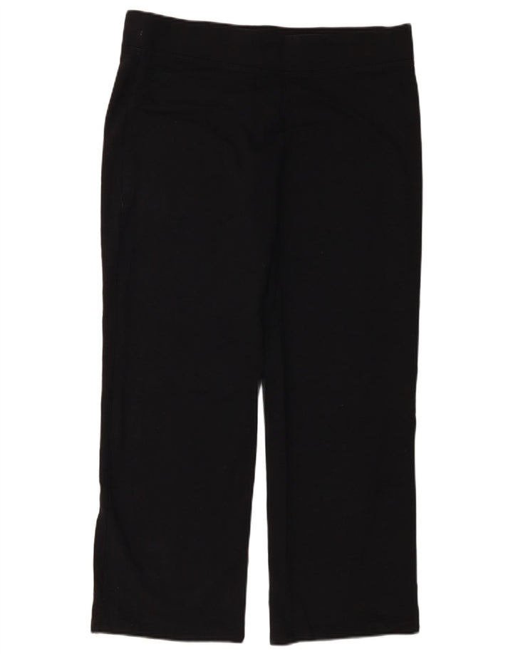 Женские леггинсы MARKS & SPENCER UK 14, большие черные, хлопковые