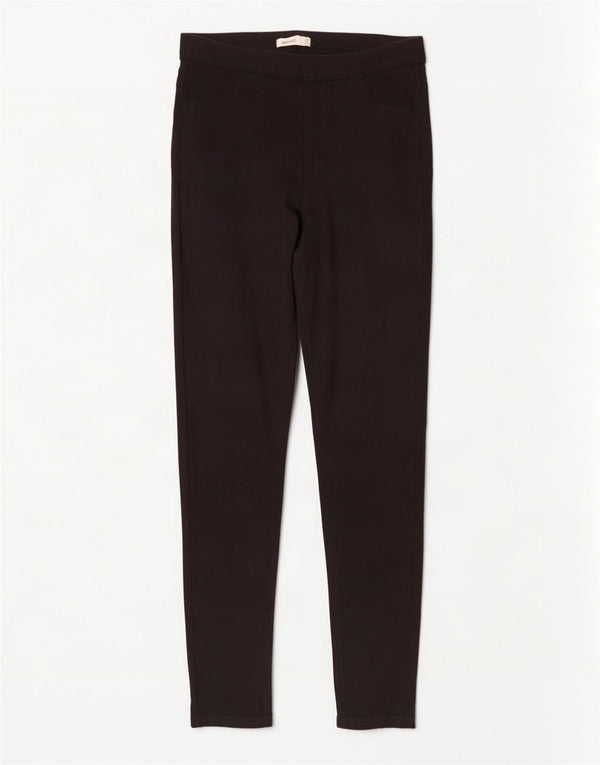 Женские джинсы джеггинсы Marks & Spencer UK 12, средние W30 L30, черные, хлопковые