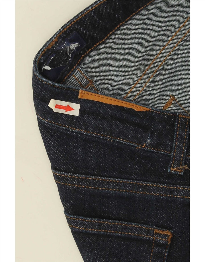 Мужские узкие прямые джинсы Gant W30 L32 темно-синие