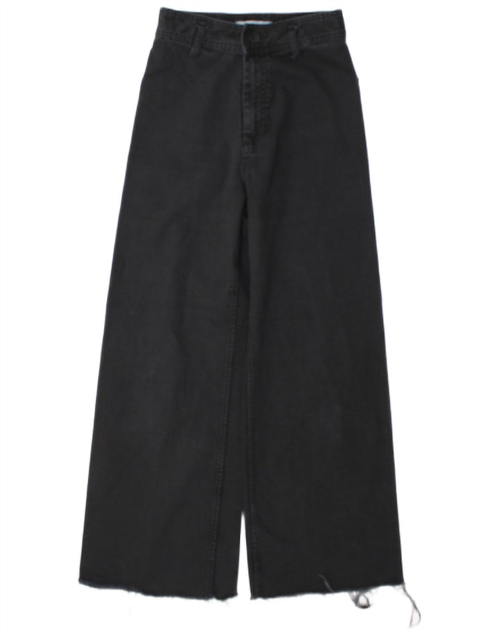 Женские широкие джинсы Zara EU 38 Medium W28 L29 Темно-синие