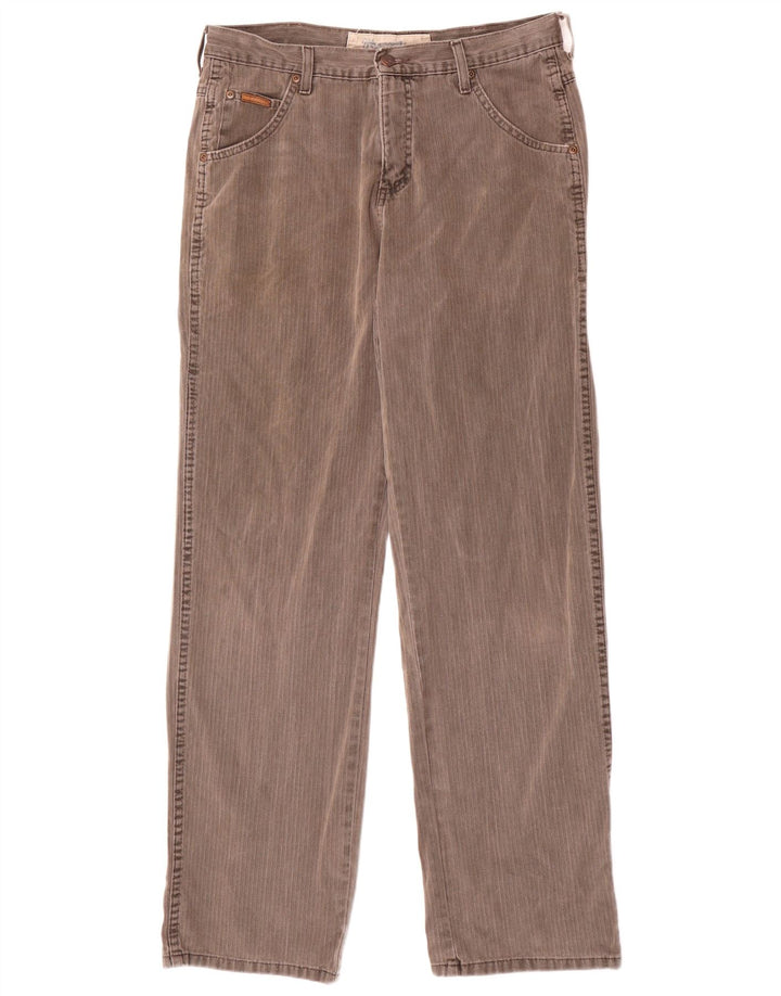 Мужские прямые повседневные брюки WRANGLER Benton W32 L32, серый хлопок