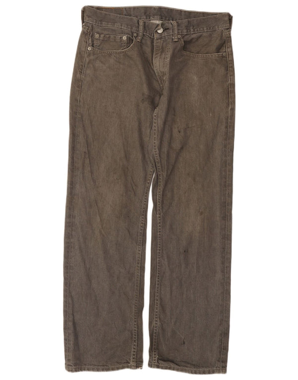 Мужские прямые джинсы свободного кроя Levi's 559 W32 L32 серые