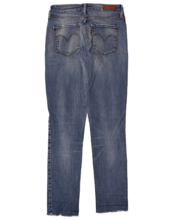 Женские узкие джинсы LEVI'S W27 L28 Синие, хлопок