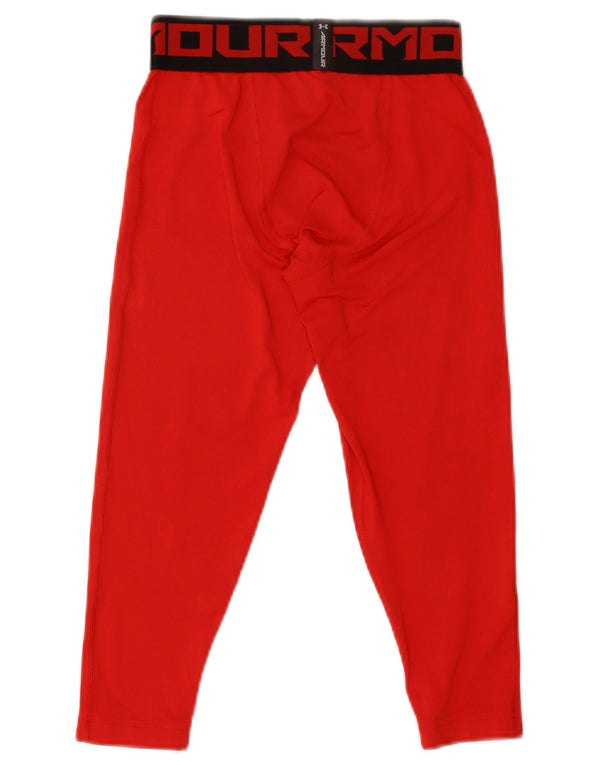 Мужские леггинсы-капри с рисунком Under Armour 2XS W22 L19, красные цветные блоки