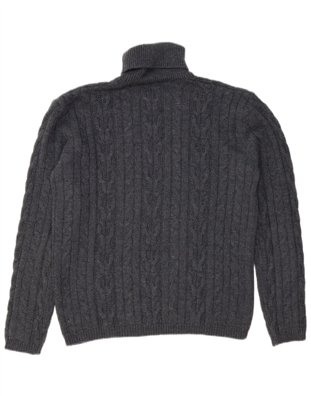 CALVIN KLEIN JEANS Женский свободный джемпер с высоким воротником, Великобритания 18 XL Серый