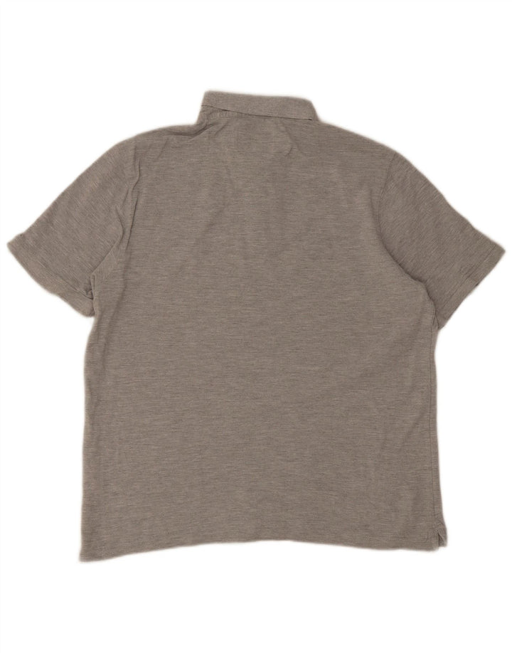 Мужская рубашка-поло Jack Wills 2XL серая, хлопок