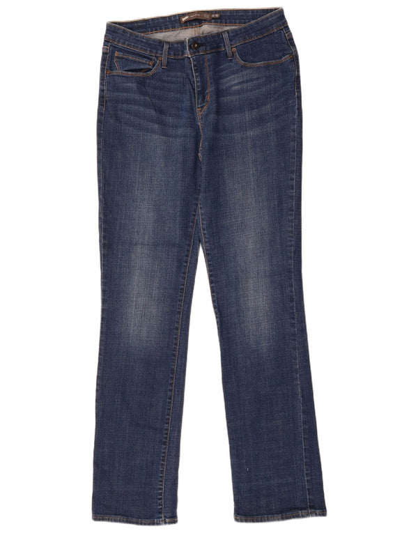 Женские прямые джинсы LEVI'S Demi Curve со средней посадкой США 14 XL W32 L32 Синие