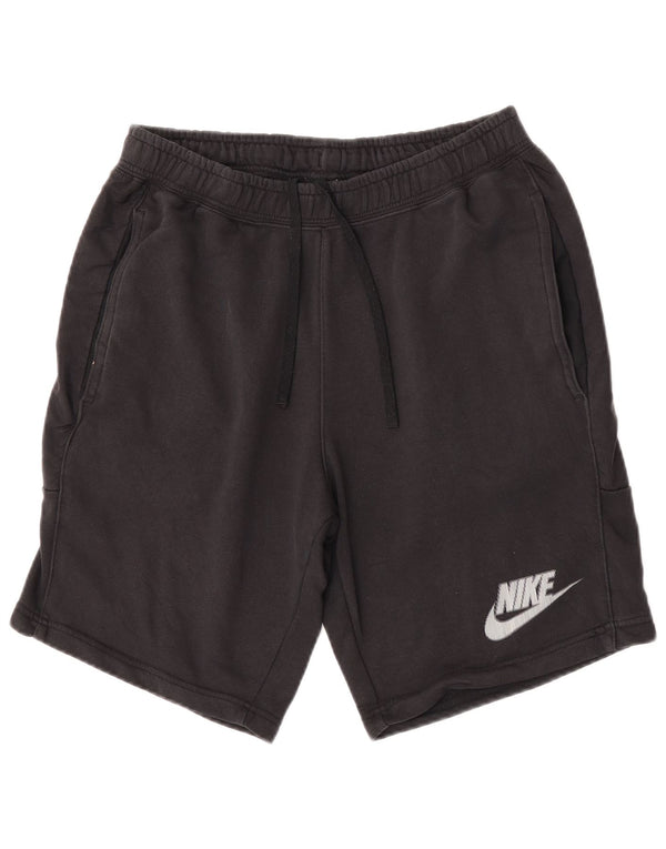 Мужские спортивные шорты с графикой Nike Medium W32 L9, черные, хлопковые