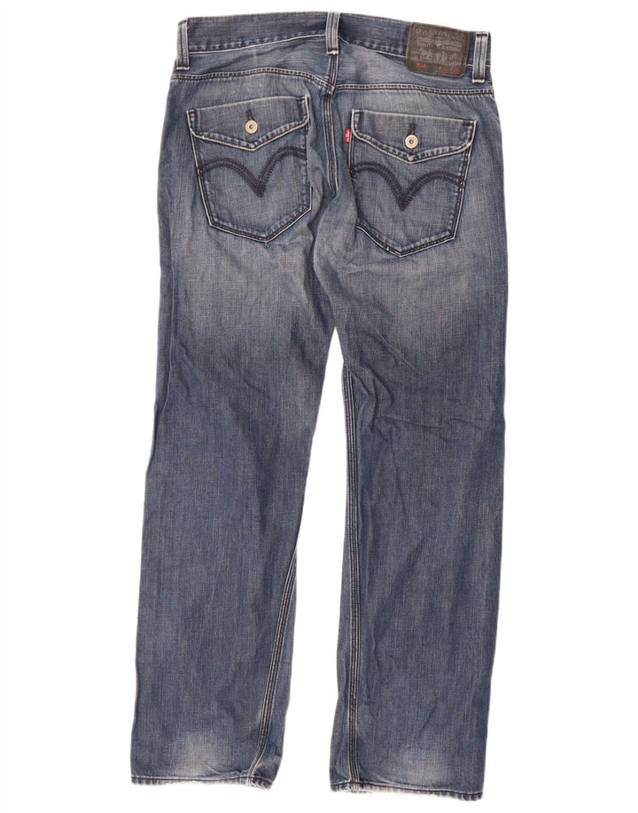 Мужские прямые джинсы Levi's 514 W32 L30 синие, хлопок
