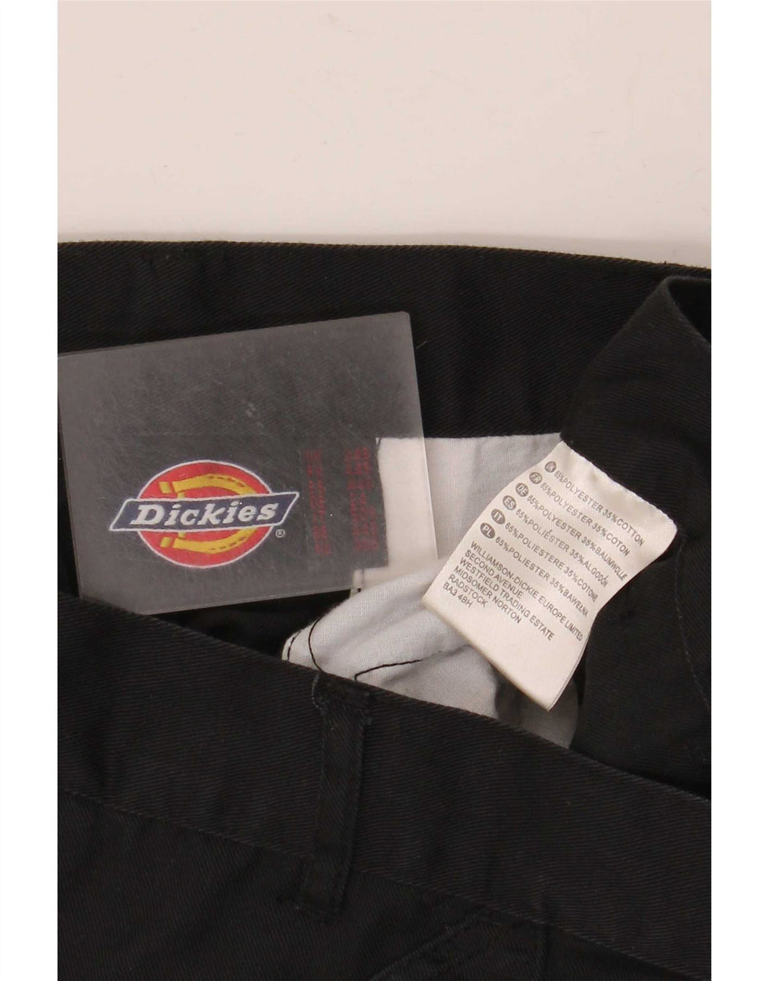 Мужские прямые брюки-карго Dickies W34 L30, черный полиэстер