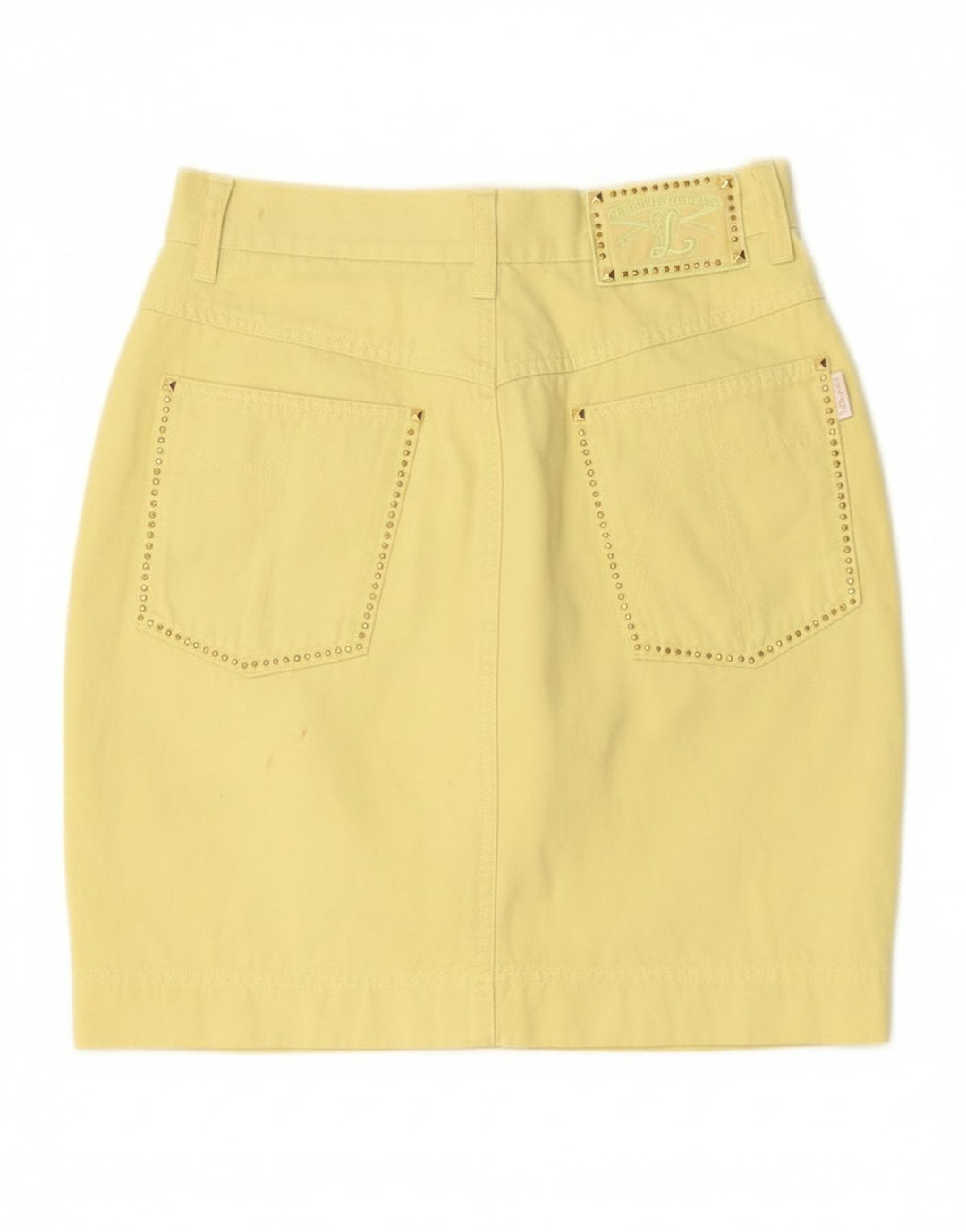 Женская мини-юбка Laurel EU 38 Medium W28 Желтый хлопок