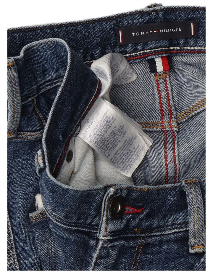 Мужские узкие джинсы Tommy Hilfiger W36 L30 синие, хлопок