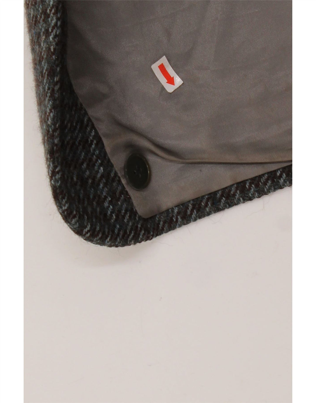 ВИНТАЖНЫЙ мужской пиджак на 2 пуговицах, Великобритания 38, средний серый с узором «гусиные лапки»