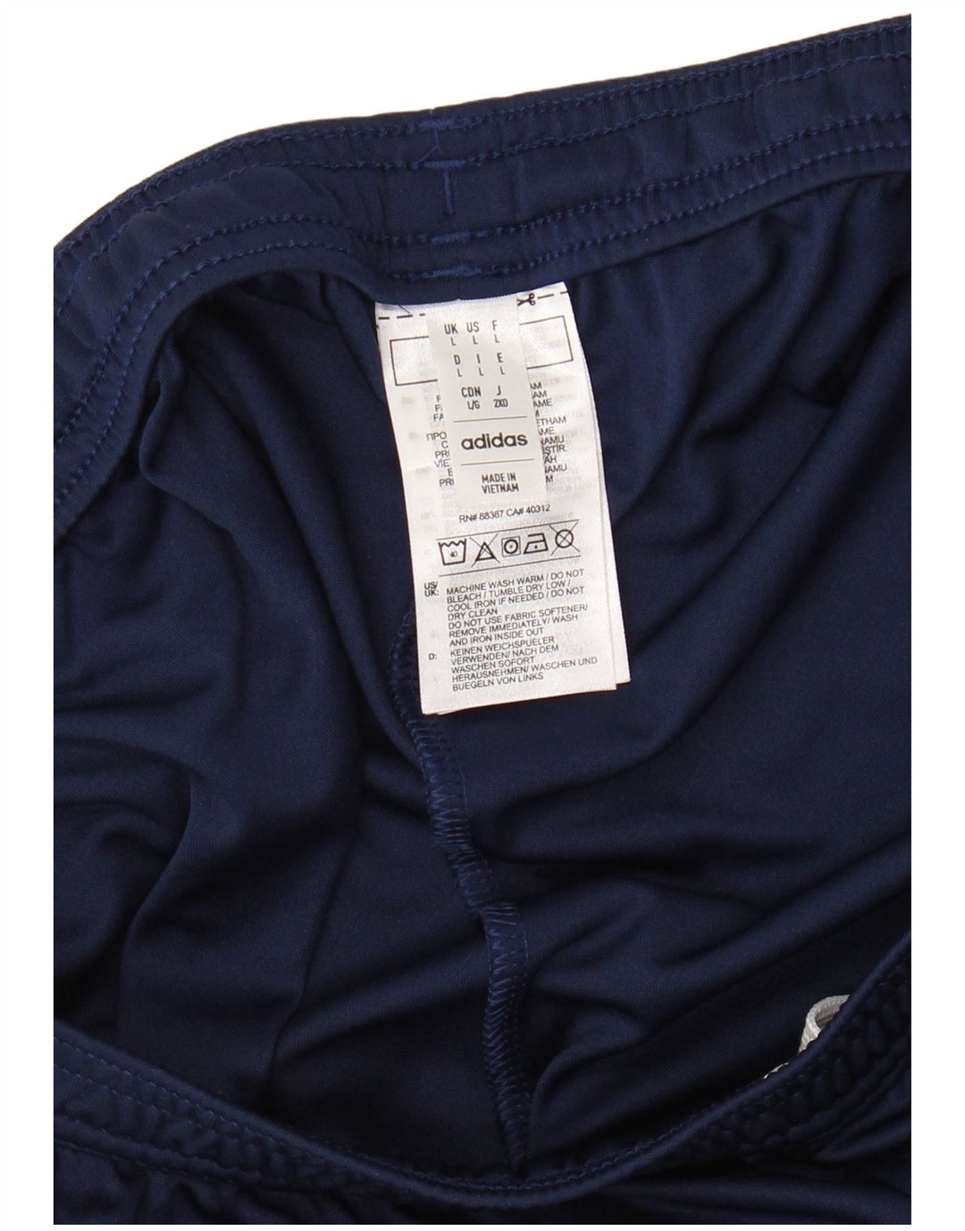 Мужские спортивные шорты ADIDAS Aeroready, большие темно-синие, полиэстер