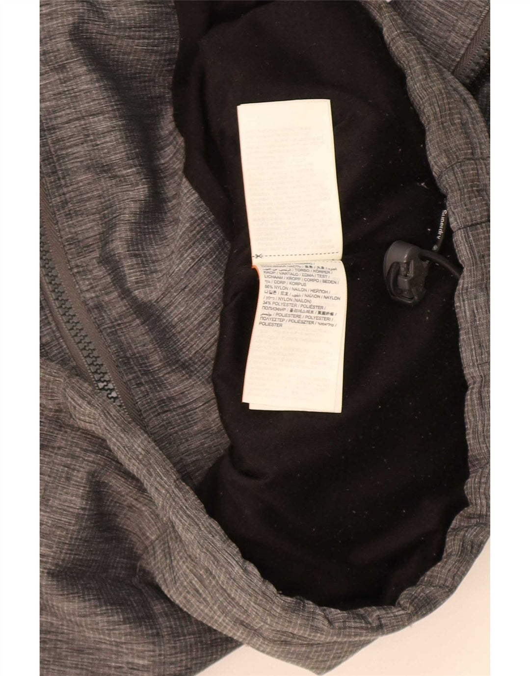 Мужская ветровка Superdry The Windcheater UK 38, средний серый в крапинку