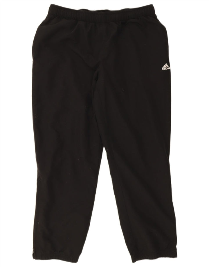 Мужские спортивные брюки Adidas Climalite, брюки для бега, большой черный полиэстер