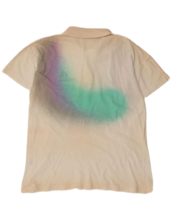 Мужская рубашка поло SERGIO TACCHINI, большая белая хлопковая рубашка тай-дай