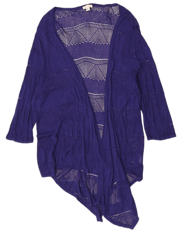 Женский прозрачный кардиган Marks & Spencer с автографом, Великобритания, 18 XL, синий