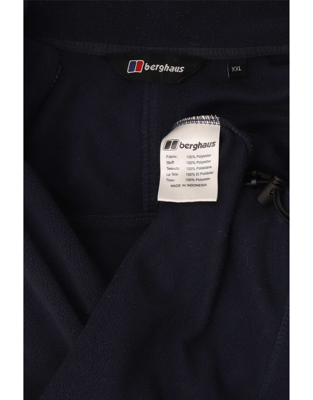 Berghaus Мужская флисовая куртка UK 44 2XL Темно-синий полиэстер