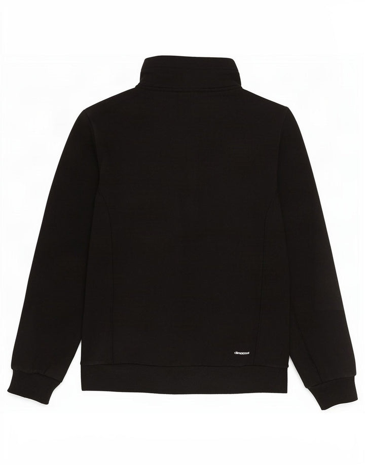 Женская спортивная куртка Adidas Climalite UK 8/10, маленький черный полиэстер