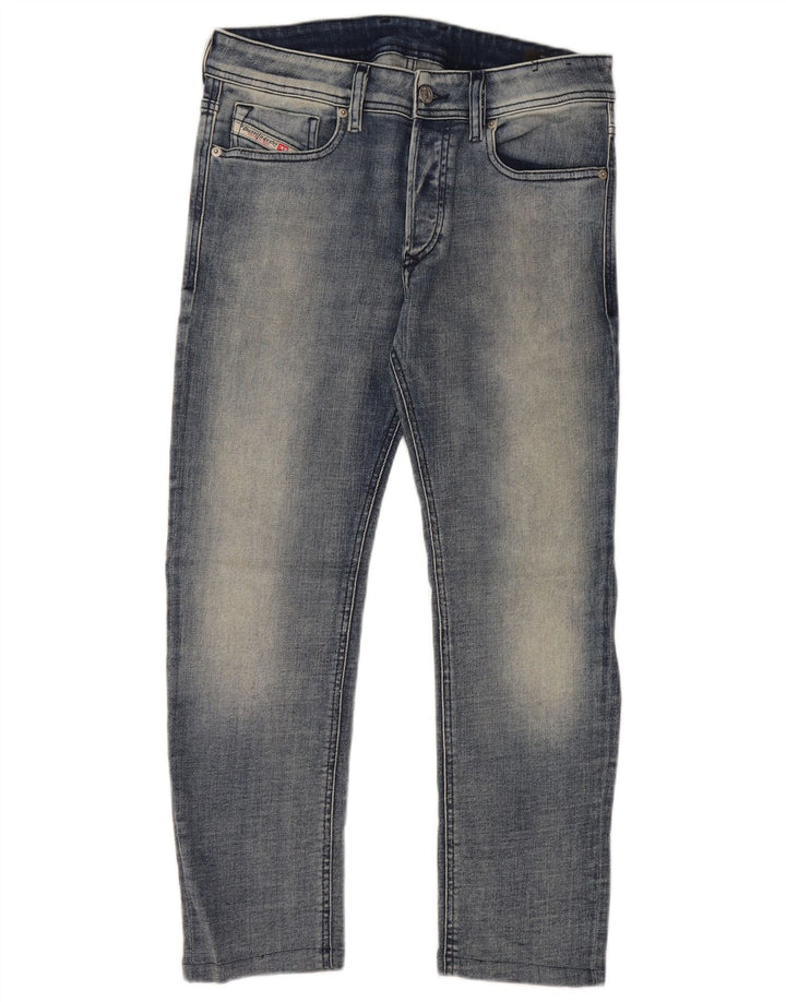 Женские джинсы скинни DIESEL W29 L25, синий хлопок