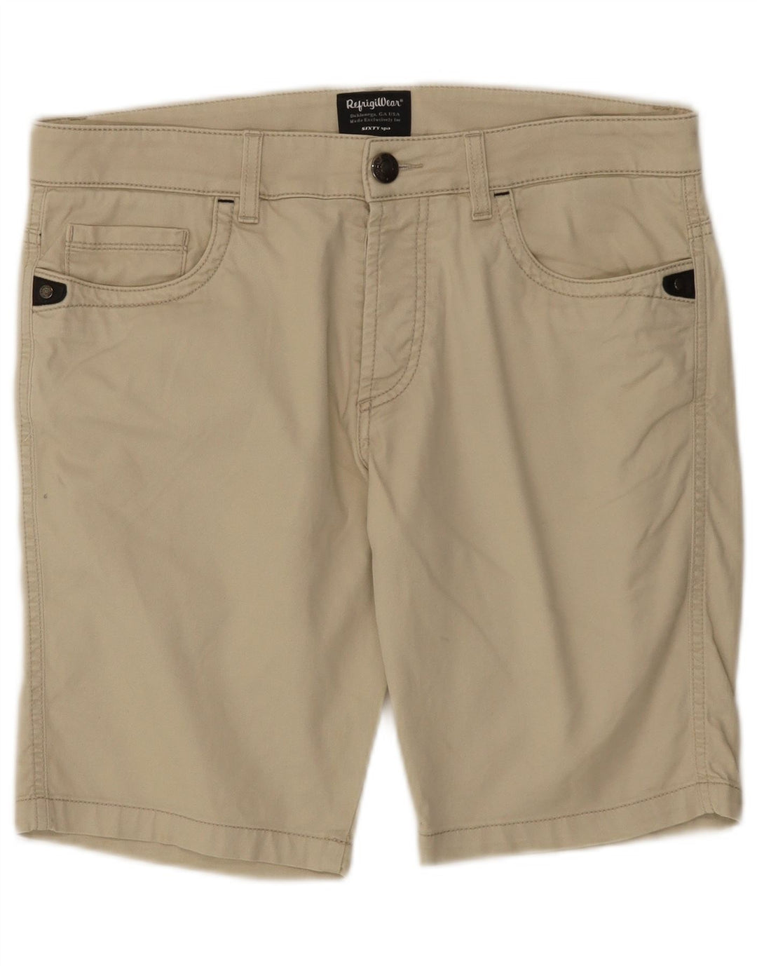 Refrigiwear Мужские повседневные шорты W34 Большие Off White