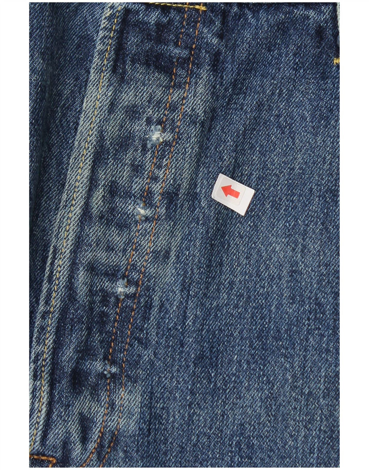 Мужские прямые джинсы Levi's 501 W40 L28 синие