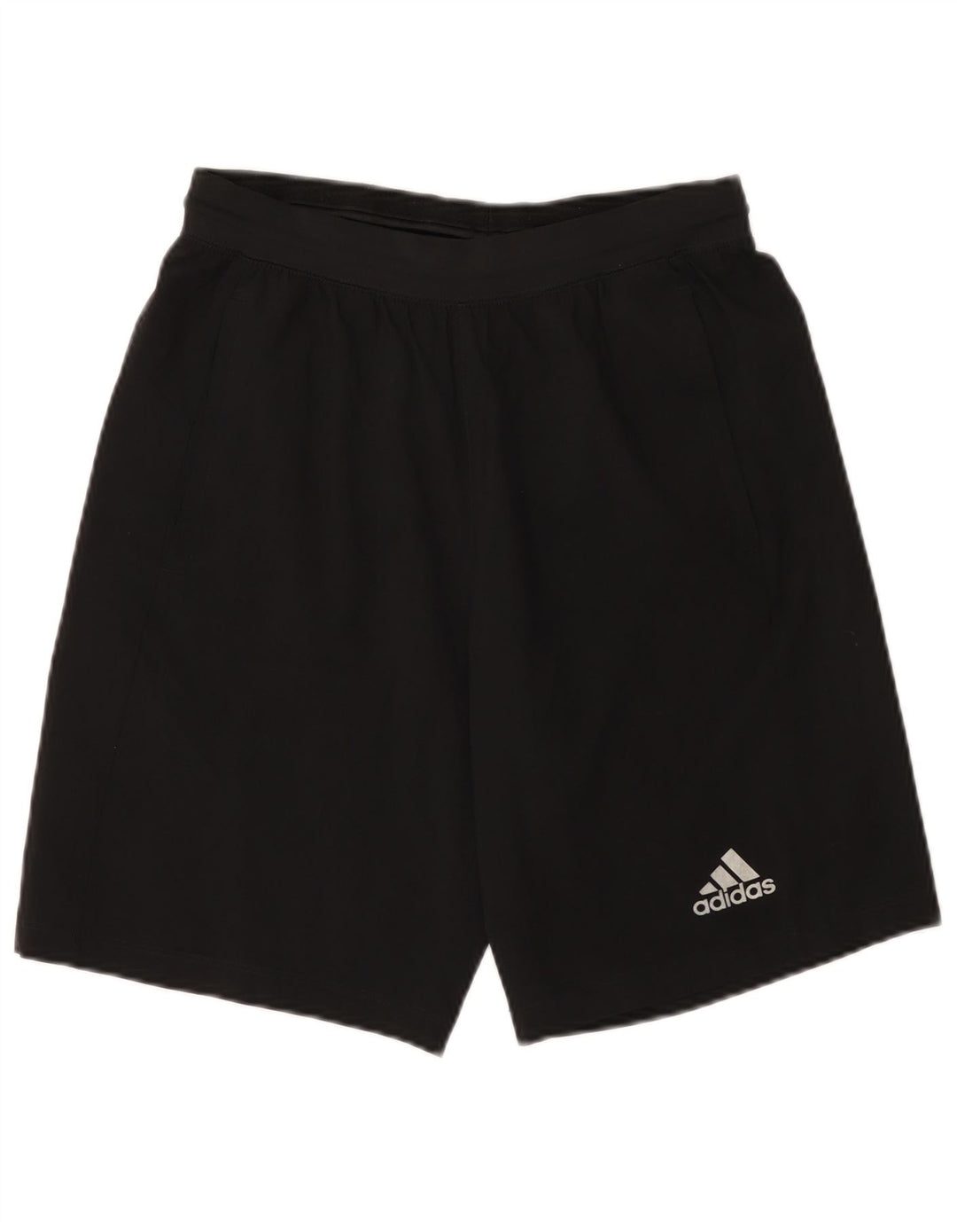 Мужские спортивные шорты Adidas Climalite, маленькие черные из полиэстера