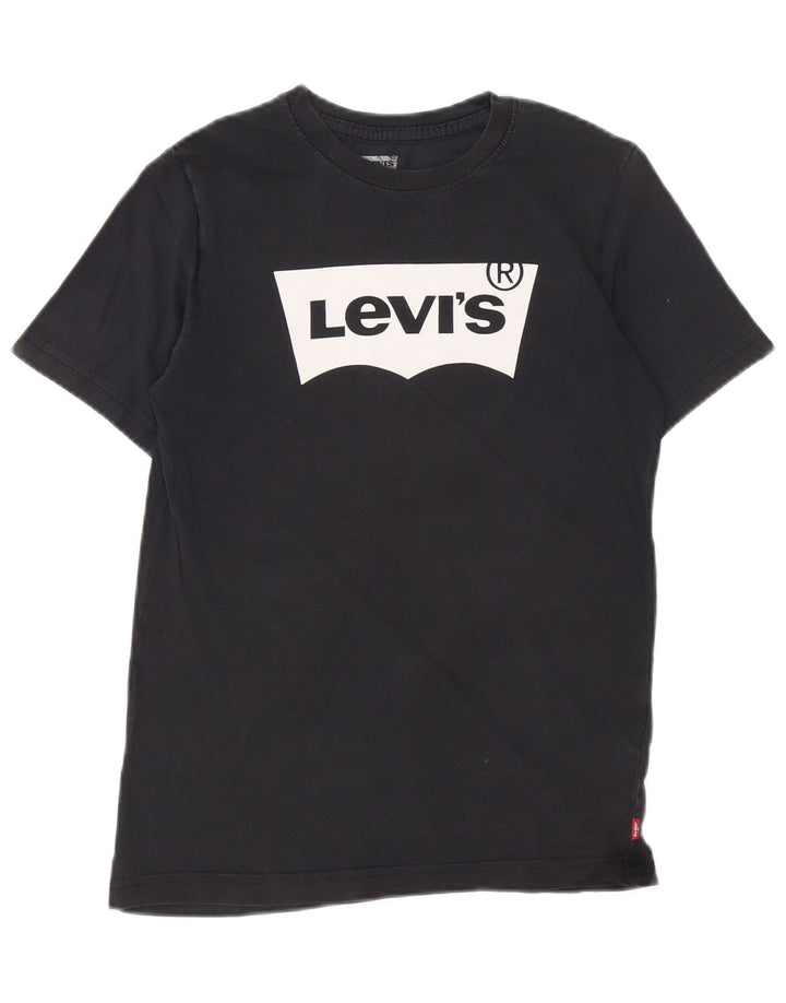 Футболка с рисунком Levi's для мальчиков 13-14 лет, серая