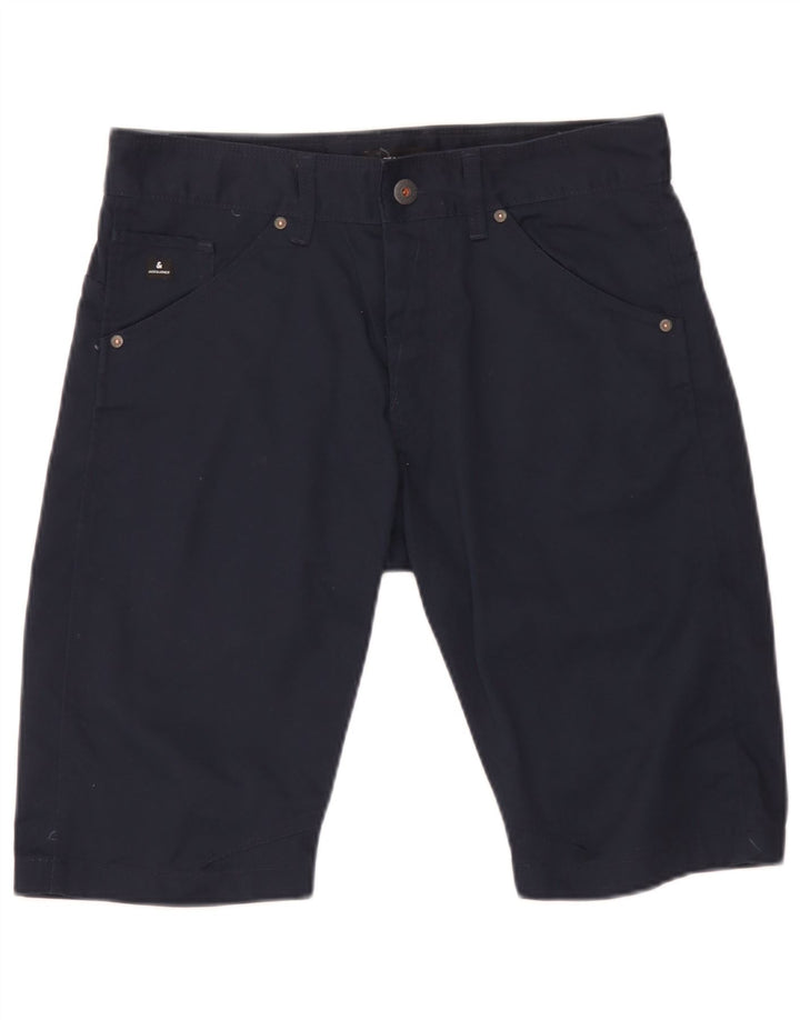 Мужские повседневные шорты Jack & Jones Medium W32, темно-синие, полиэстер